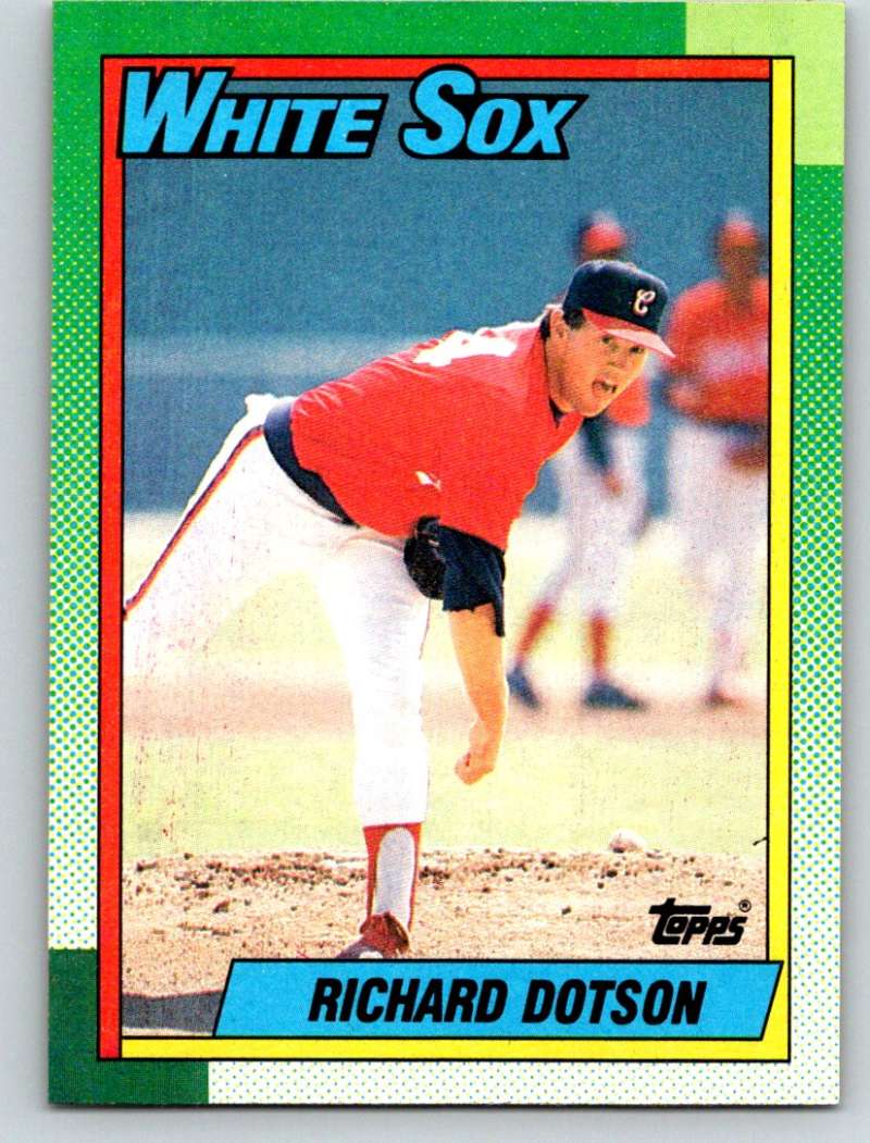1990 Topps #169 Richard Dotson Mint  Image 1