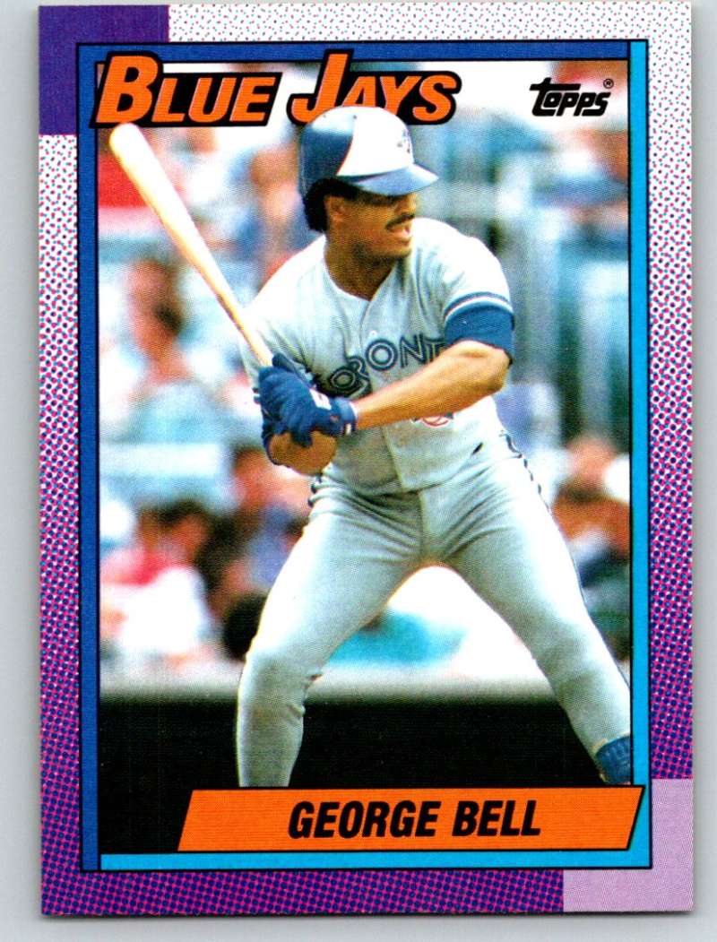 1990 Topps #170 George Bell Mint  Image 1