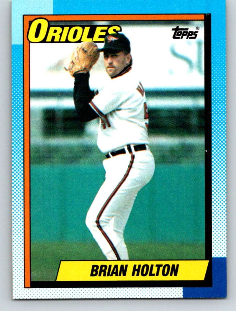 1990 Topps #179 Brian Holton Mint  Image 1