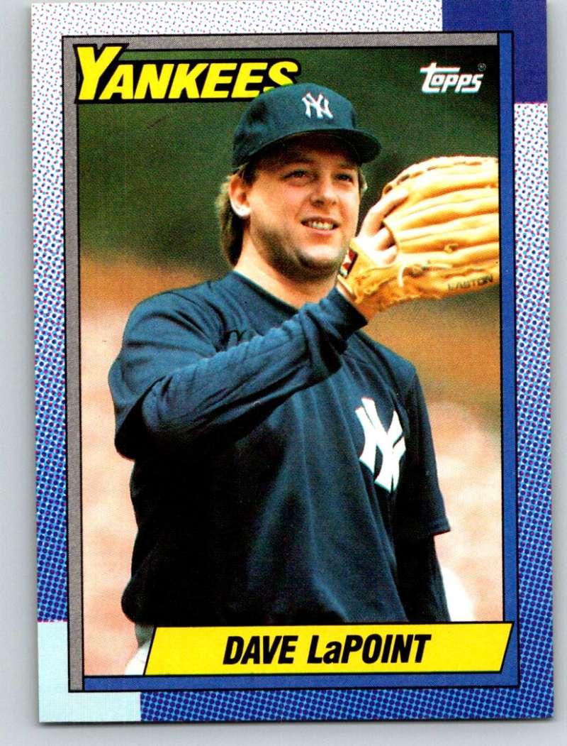 1990 Topps #186 Dave LaPoint Mint  Image 1