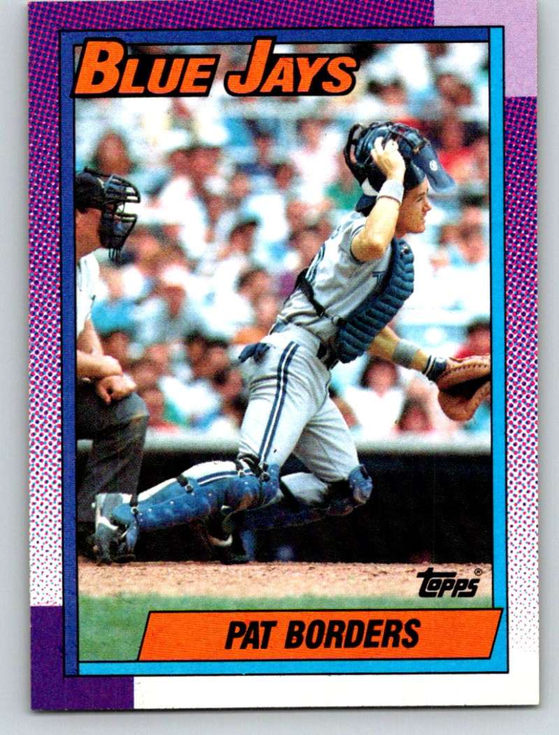 1990 Topps #191 Pat Borders Mint  Image 1