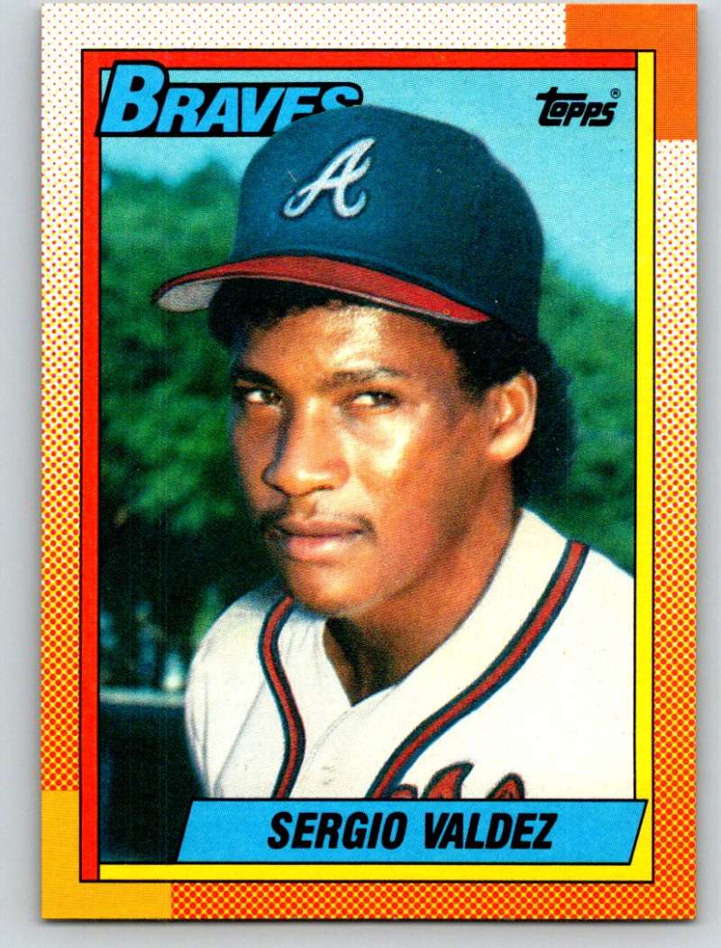 1990 Topps #199 Sergio Valdez Mint RC Rookie Image 1