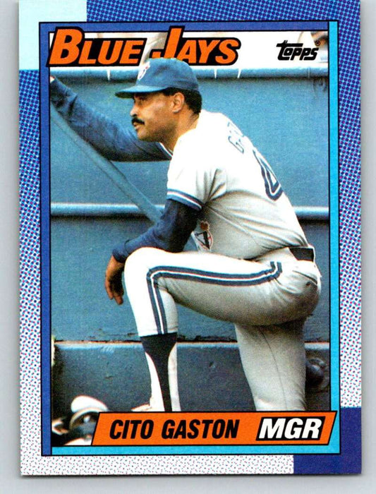 1990 Topps #201 Cito Gaston MG Mint