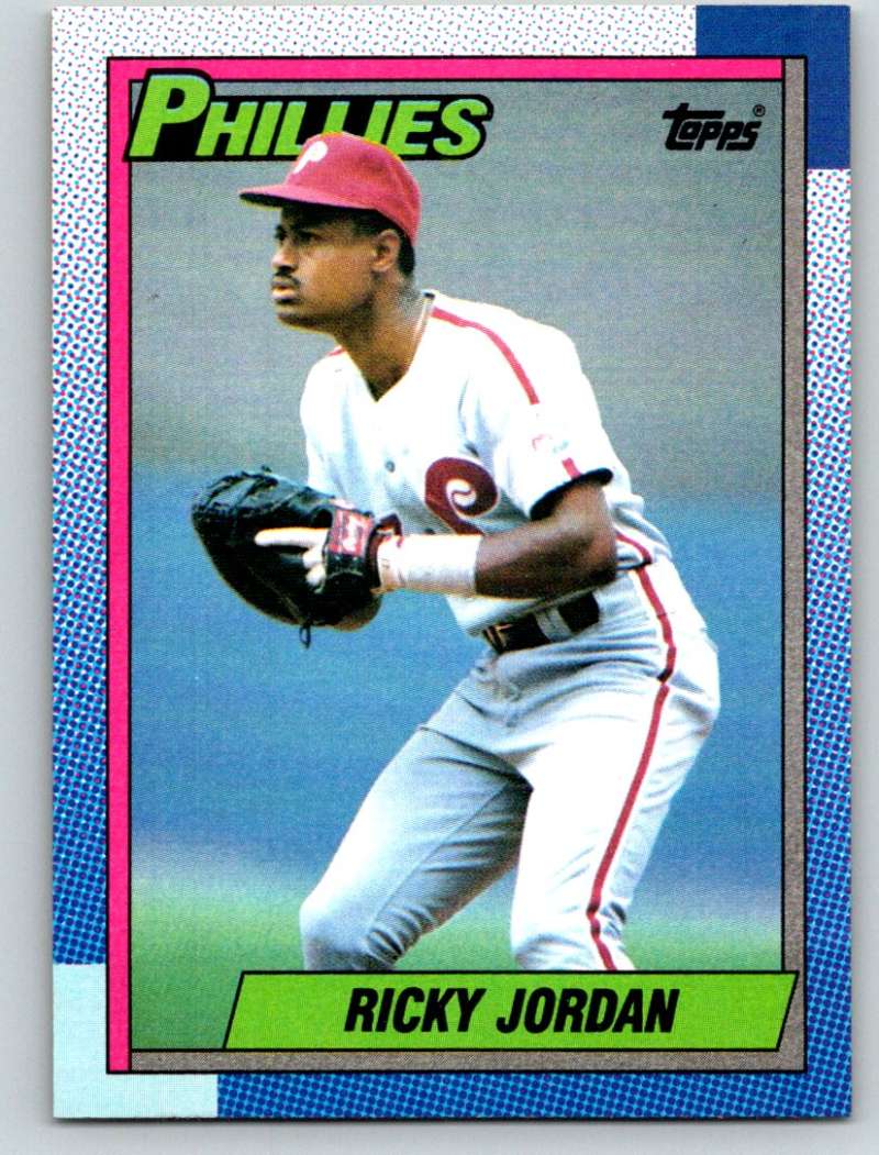 1990 Topps #216 Ricky Jordan Mint  Image 1