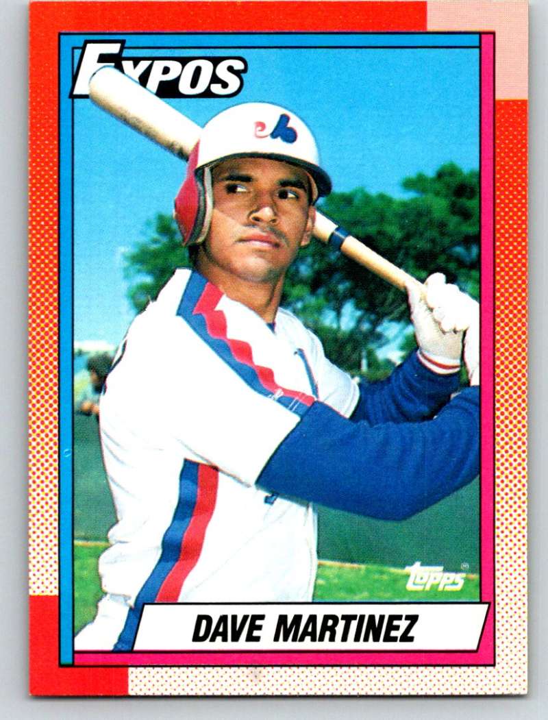 1990 Topps #228 Dave Martinez Mint  Image 1