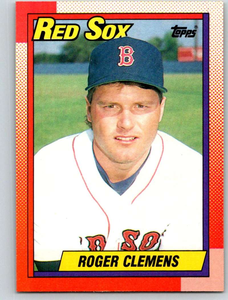 1990 Topps #245 Roger Clemens Mint  Image 1