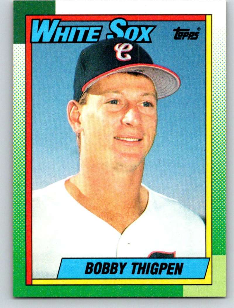 1990 Topps #255 Bobby Thigpen Mint  Image 1