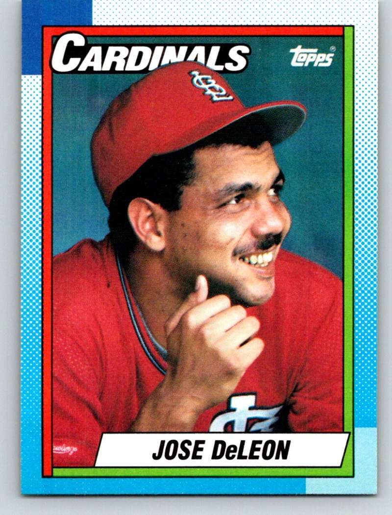 1990 Topps #257 Jose DeLeon Mint  Image 1