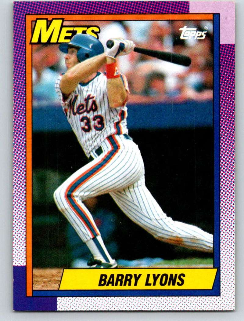 1990 Topps #258 Barry Lyons Mint  Image 1