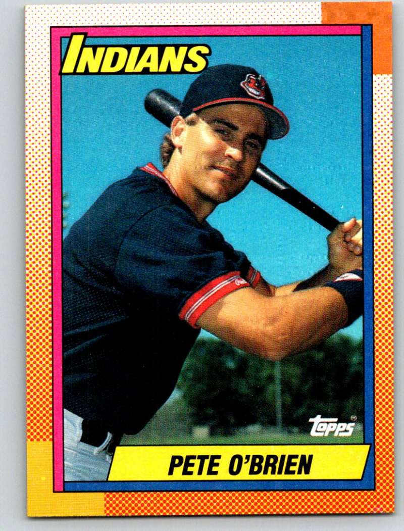 1990 Topps #265 Pete O'Brien Mint  Image 1