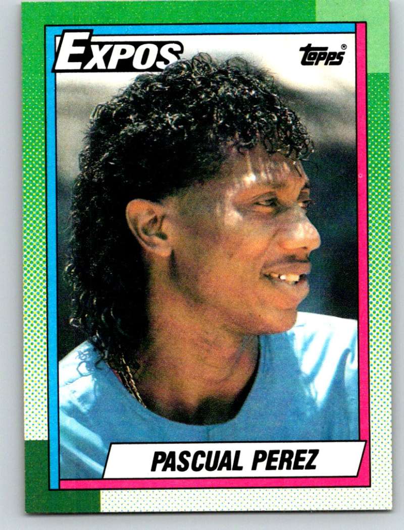 1990 Topps #278 Pascual Perez Mint  Image 1