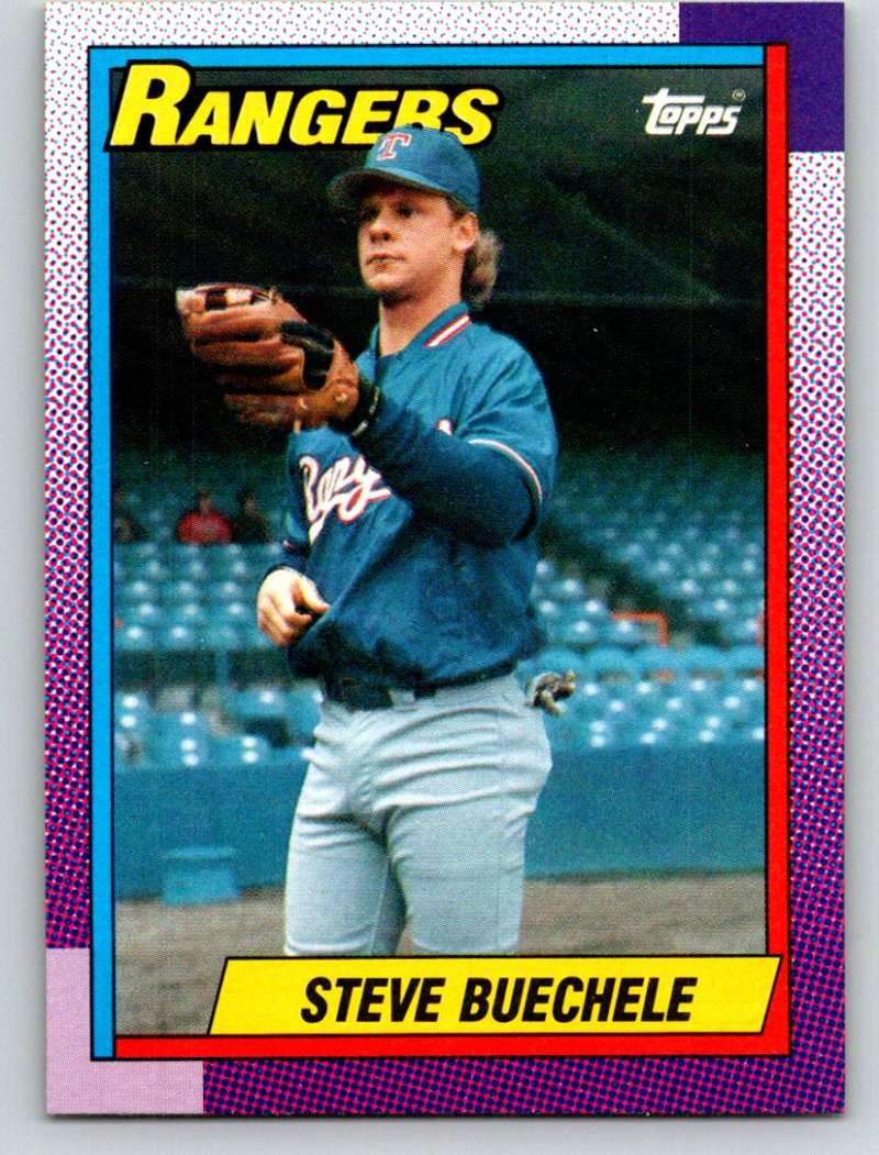 1990 Topps #279 Steve Buechele Mint  Image 1