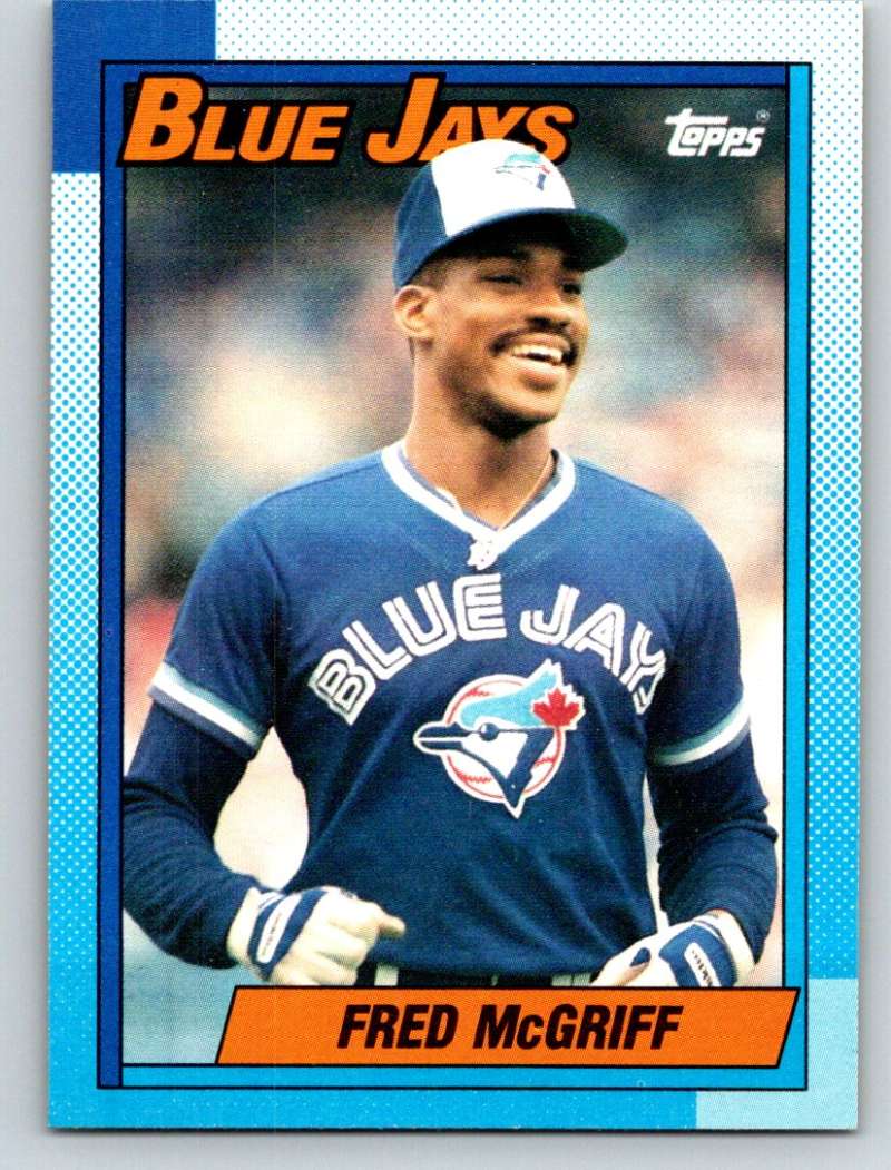 1990 Topps #295 Fred McGriff Mint  Image 1