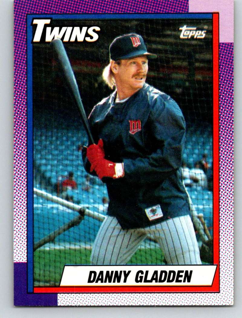 1990 Topps #298 Dan Gladden Mint  Image 1