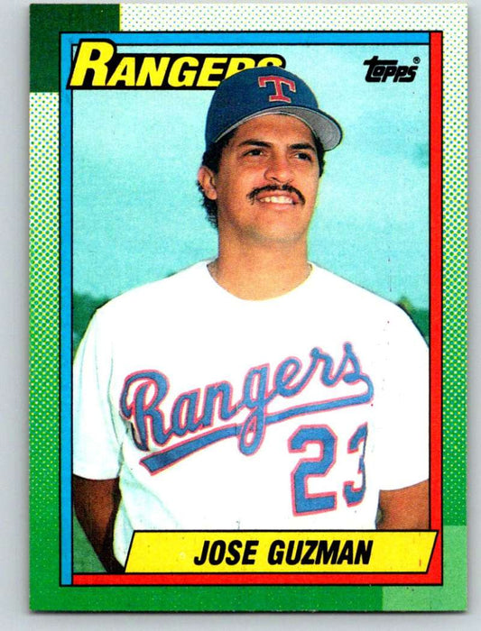 1990 Topps #308 Jose Guzman Mint
