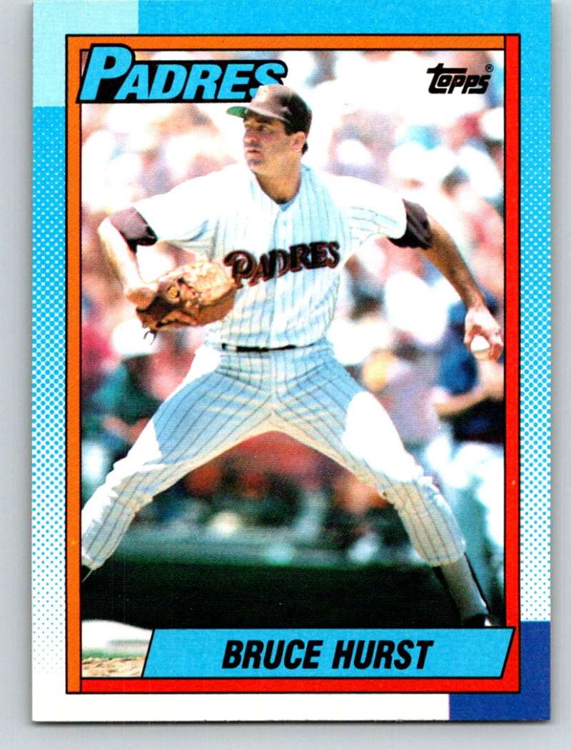 1990 Topps #315 Bruce Hurst Mint  Image 1