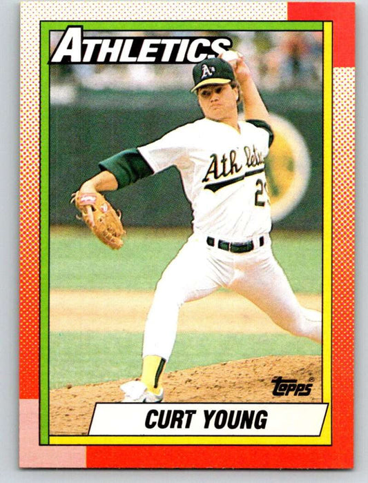 1990 Topps #328 Curt Young Mint