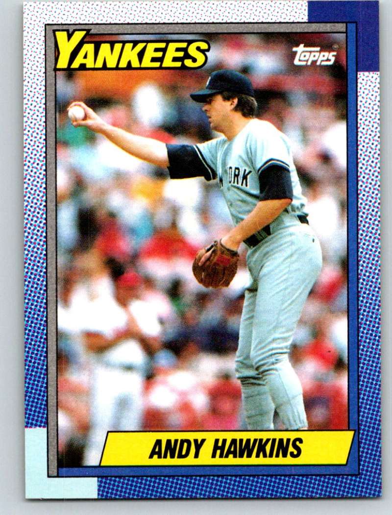 1990 Topps #335 Andy Hawkins Mint  Image 1