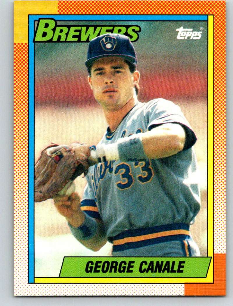 1990 Topps #344 George Canale Mint RC Rookie Image 1