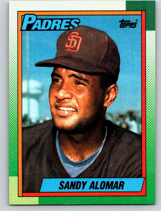 1990 Topps #353 Sandy Alomar Jr. UER Mint