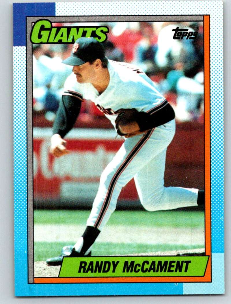 1990 Topps #361 Randy McCament Mint RC Rookie Image 1