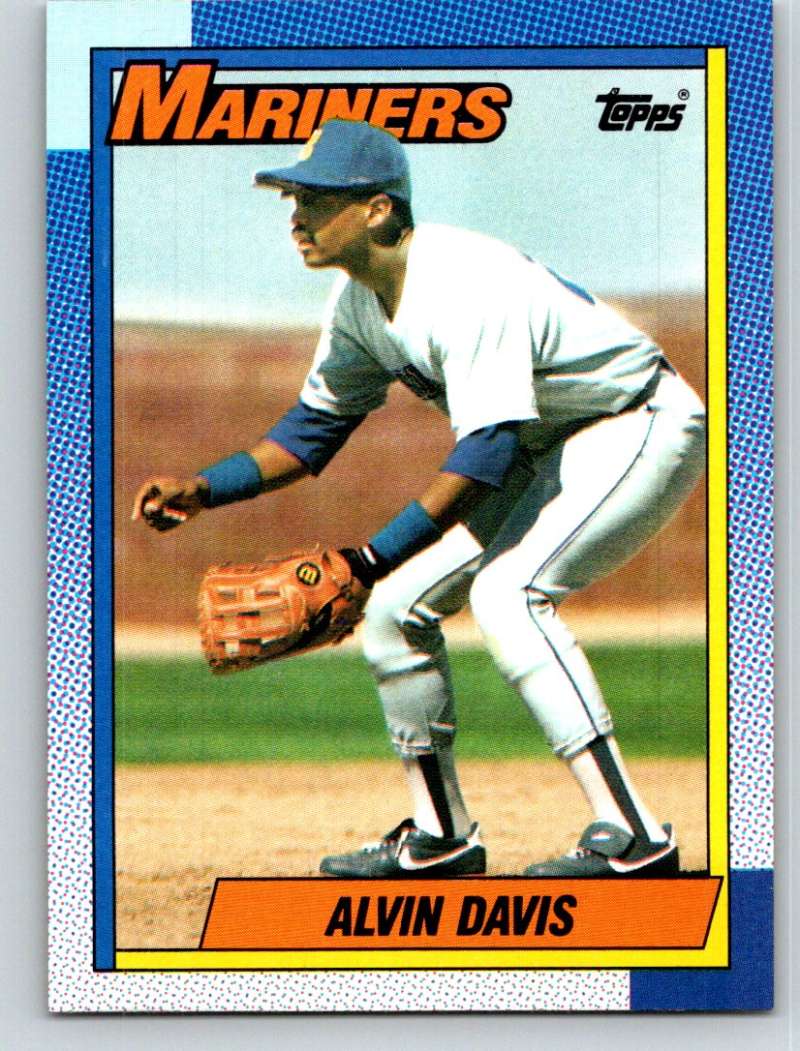 1990 Topps #373 Alvin Davis Mint  Image 1
