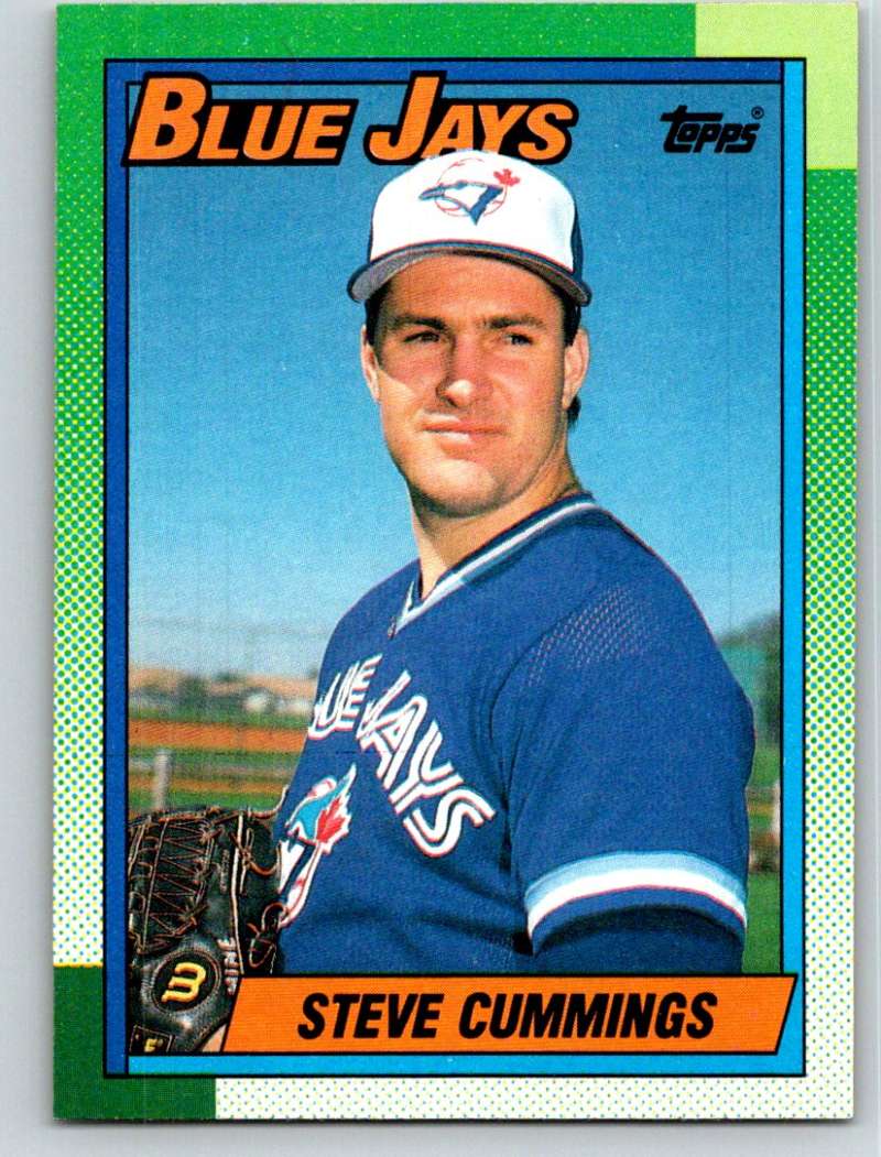 1990 Topps #374 Steve Cummings Mint RC Rookie Image 1