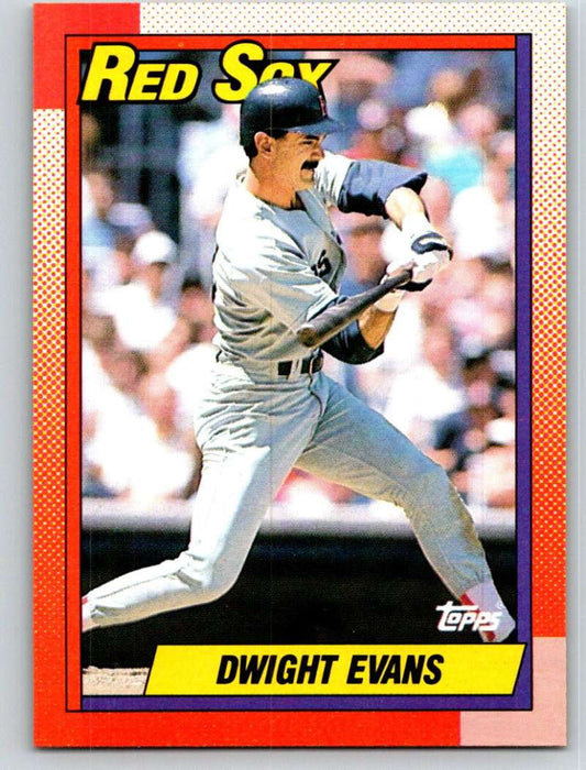 1990 Topps #375 Dwight Evans Mint