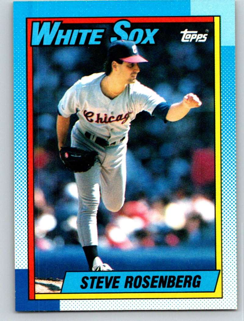 1990 Topps #379 Steve Rosenberg Mint  Image 1