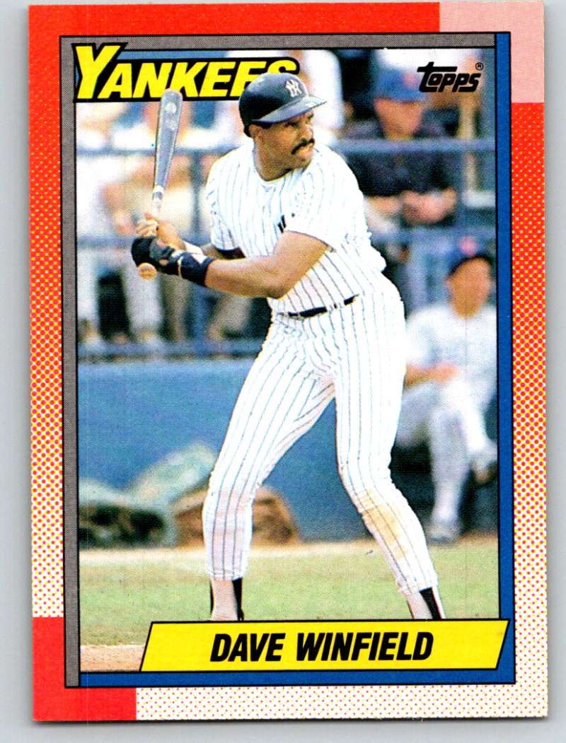 1990 Topps #380 Dave Winfield Mint  Image 1