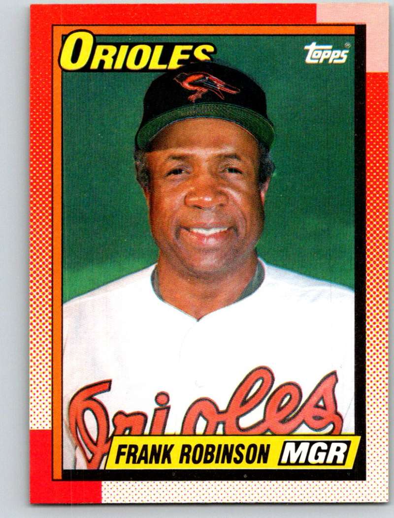 1990 Topps #381 Frank Robinson MG Mint  Image 1