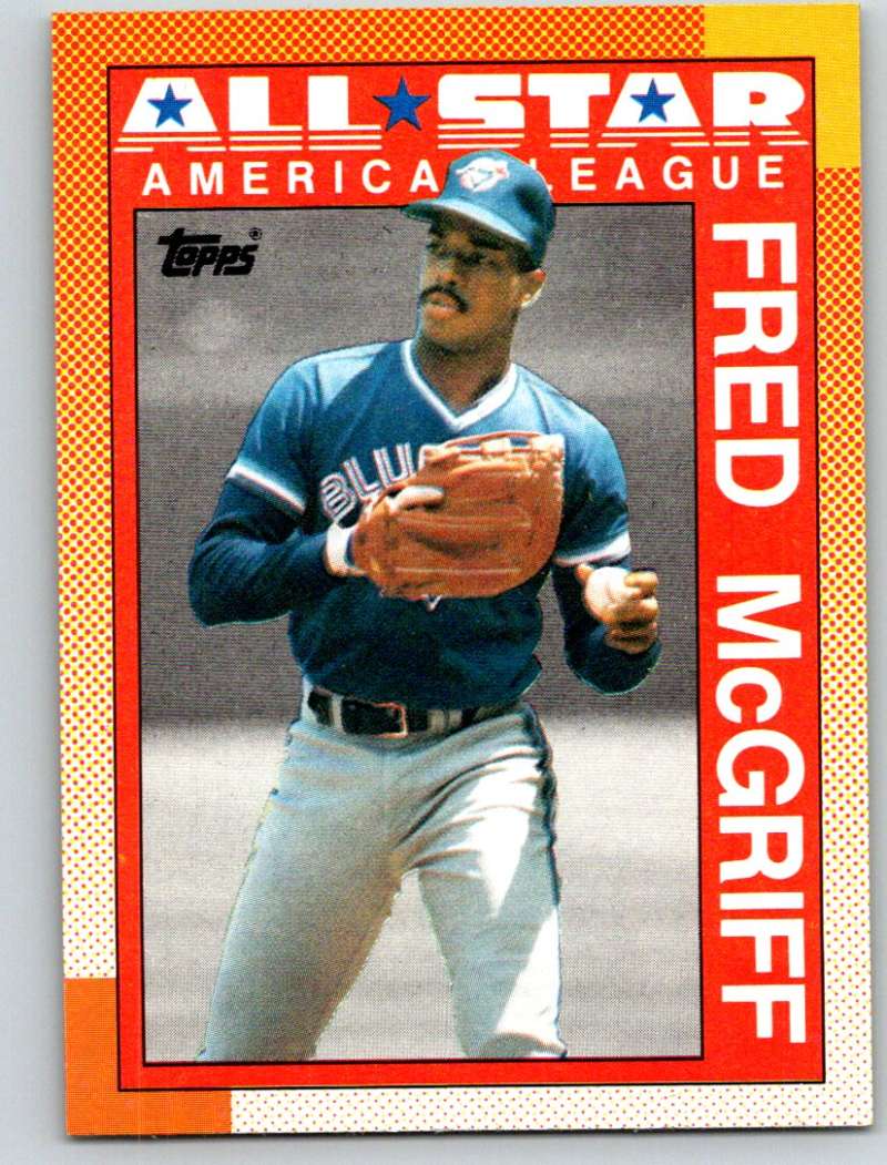 1990 Topps #385 Fred McGriff AS Mint  Image 1