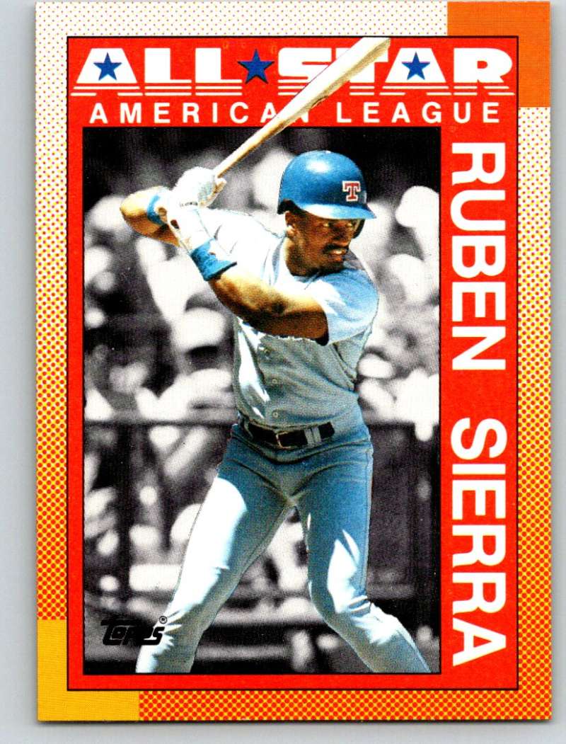 1990 Topps #390 Ruben Sierra AS Mint  Image 1