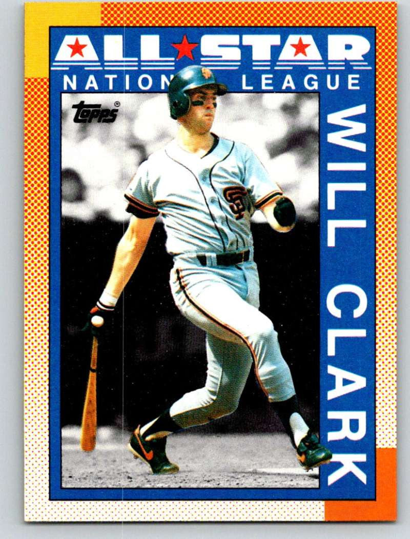 1990 Topps #397 Will Clark AS Mint