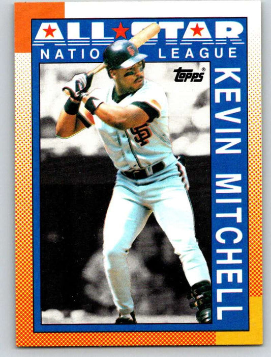 1990 Topps #401 Kevin Mitchell AS Mint