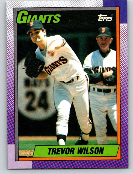 1990 Topps #408 Trevor Wilson Mint