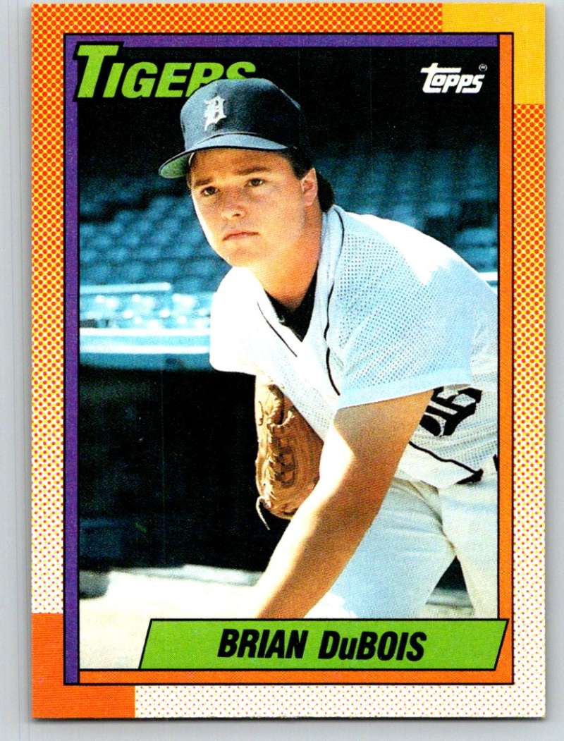 1990 Topps #413 Brian DuBois Mint RC Rookie Image 1