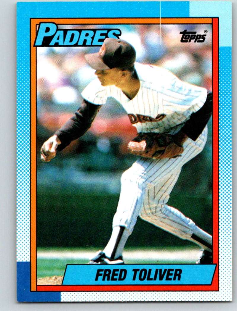 1990 Topps #423 Freddie Toliver Mint  Image 1