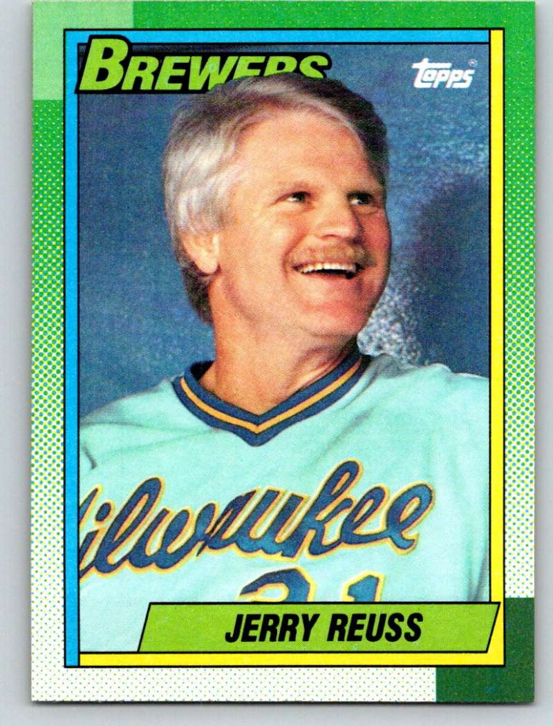 1990 Topps #424 Jerry Reuss Mint  Image 1