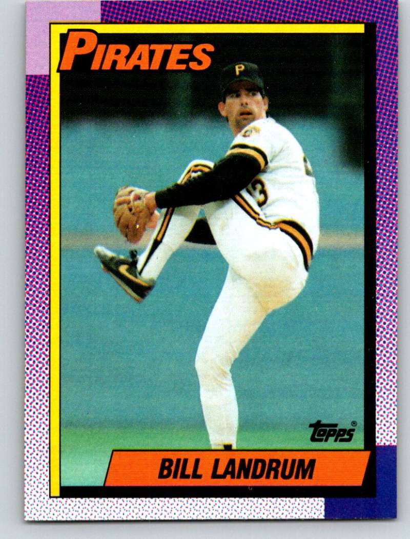 1990 Topps #425 Bill Landrum Mint  Image 1
