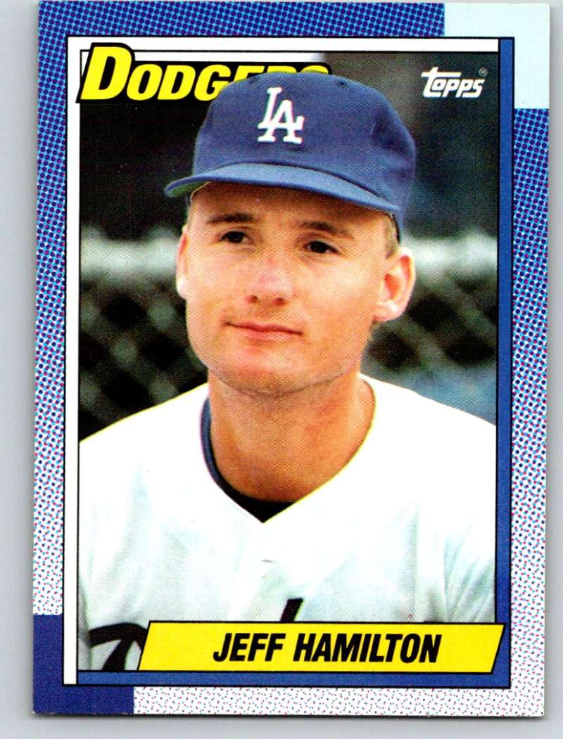 1990 Topps #426 Jeff Hamilton UER Mint  Image 1