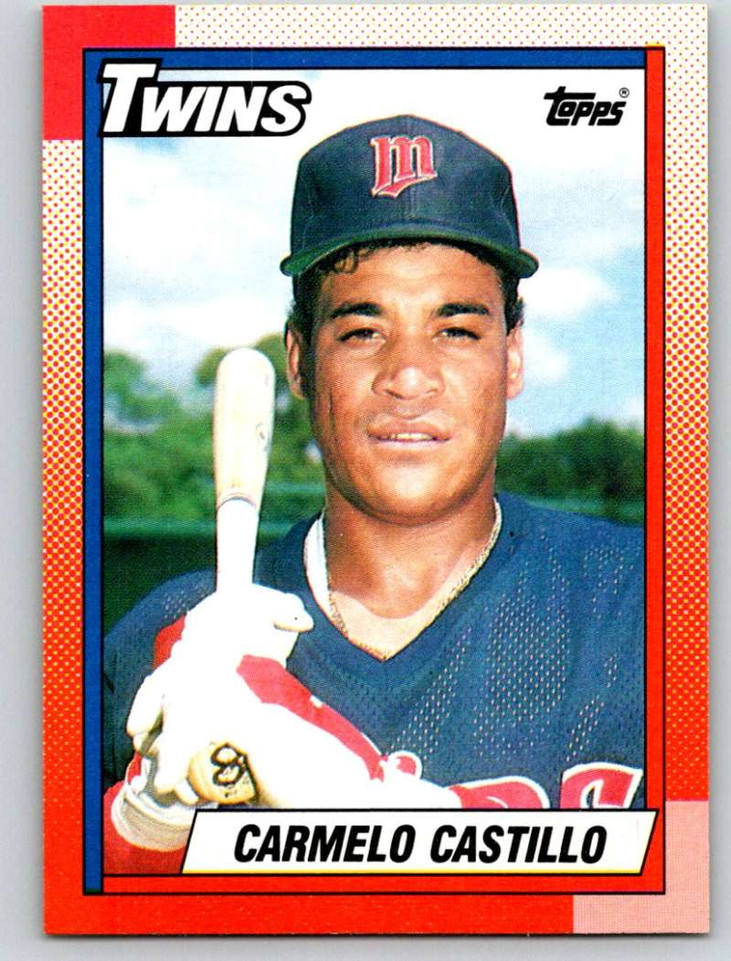 1990 Topps #427 Carmen Castillo Mint  Image 1