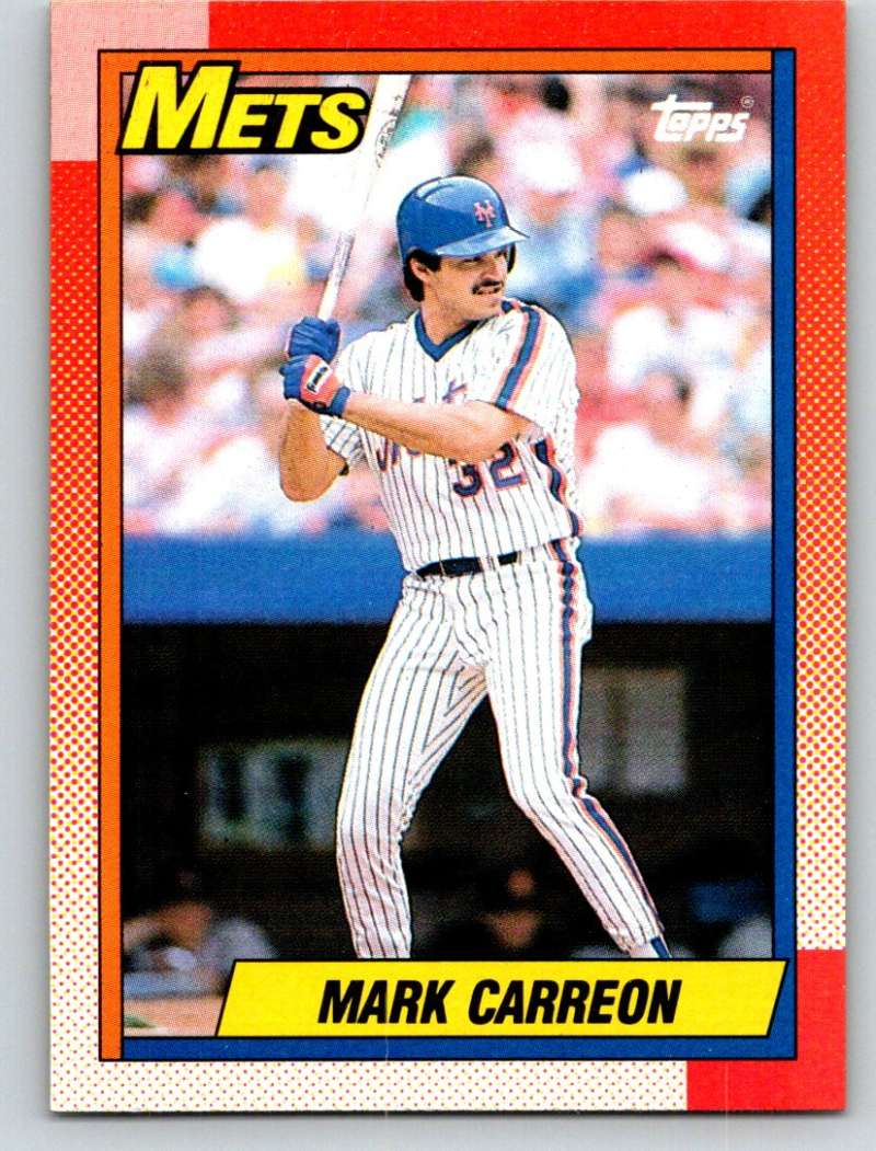 1990 Topps #434 Mark Carreon Mint  Image 1