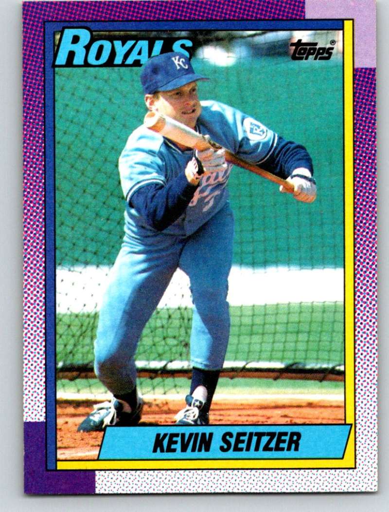 1990 Topps #435 Kevin Seitzer Mint  Image 1