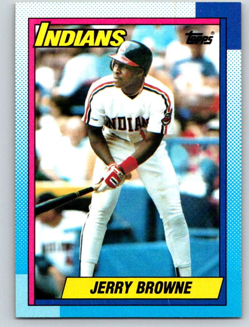 1990 Topps #442 Jerry Browne Mint  Image 1