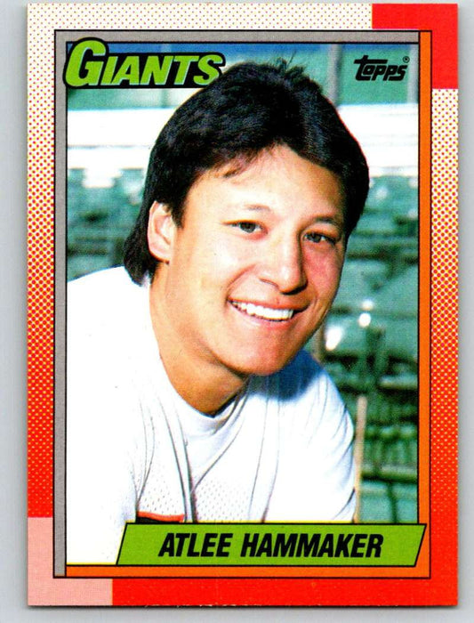 1990 Topps #447 Atlee Hammaker Mint