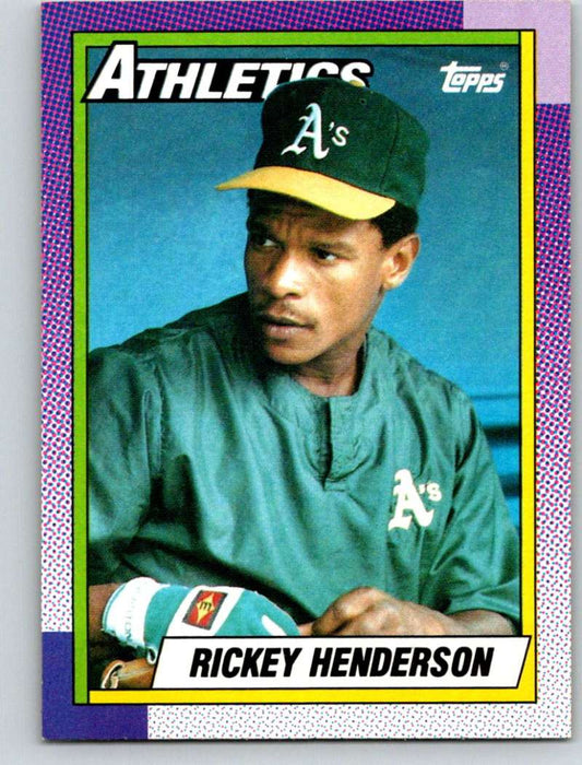 1990 Topps #450 Rickey Henderson Mint