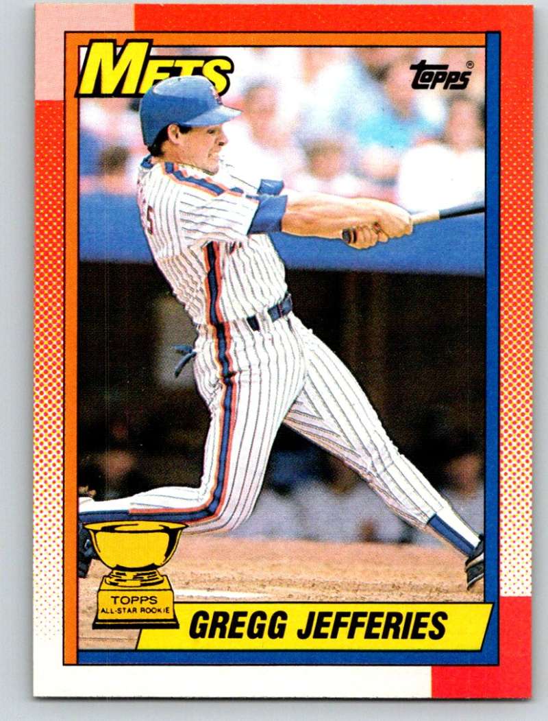 1990 Topps #457 Gregg Jefferies Mint  Image 1