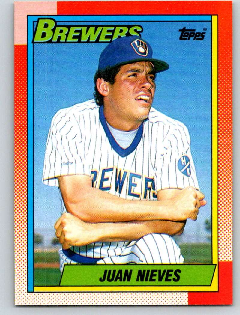 1990 Topps #467 Juan Nieves Mint  Image 1