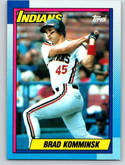 1990 Topps #476 Brad Komminsk Mint